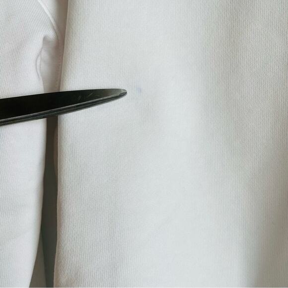 Nike fleece training sweatshirt white with multicolored nike logo size small - Picture 4 of 10